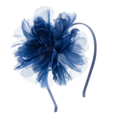 Girls' organza flower headband