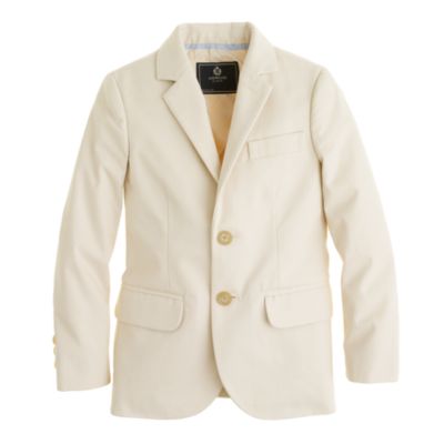 Boys' sportcoat in Italian chino