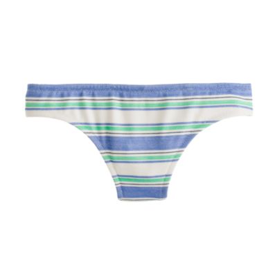 Oxford-stripe bikini