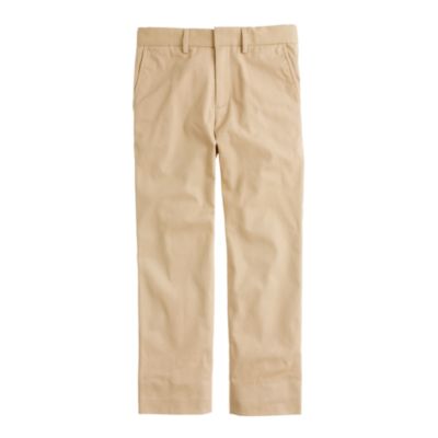Boys' slim-fit suit pant in Italian chino