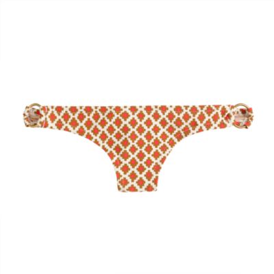 Block print ring bikini