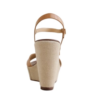 Lila patent platform wedges