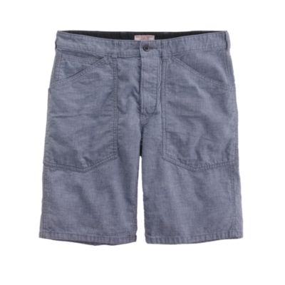 Wallace & Barnes indigo nailhead short