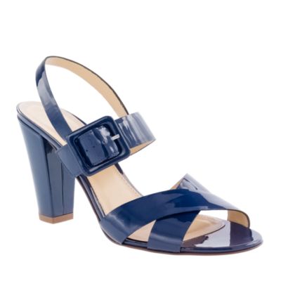 Sydney patent sandals