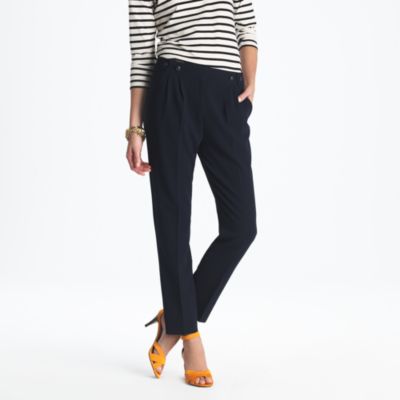 Barton trouser in matte jersey