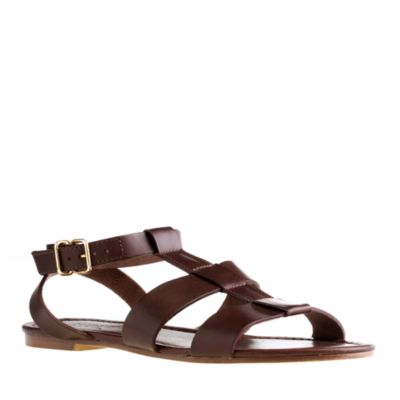 Olympia leather sandals