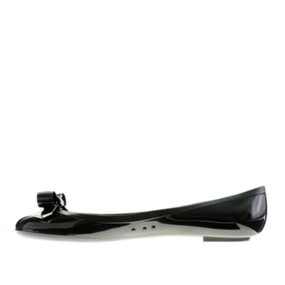 Rainy day bow ballet flats
