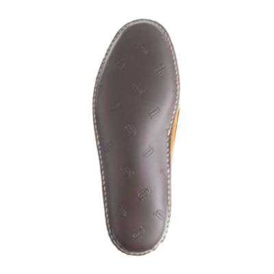 Men's Quoddy&reg; Cavalier leather and cognac suede boat moccasins