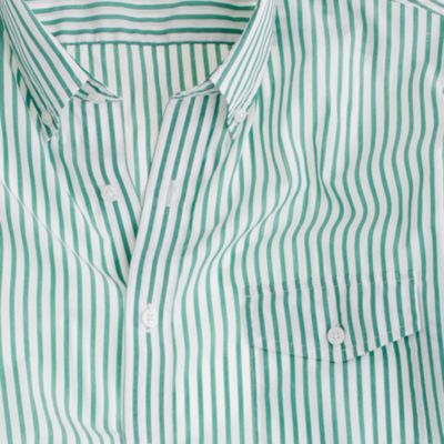 Secret Wash lightweight shirt in woodlawn stripe