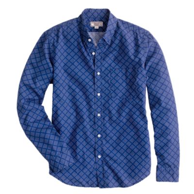 Slim Wallace & Barnes bandana-print shirt