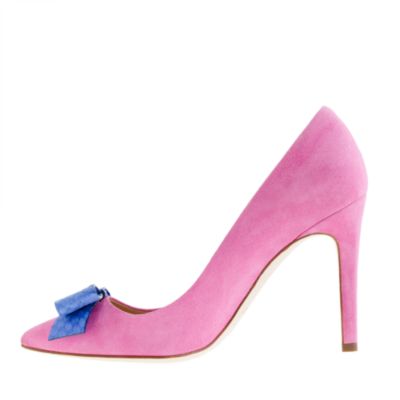 Collection Contessa snakeskin-bow pumps