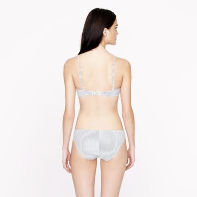 Seersucker underwire top