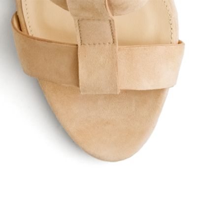 Olympia suede heels