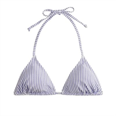 Seersucker string top