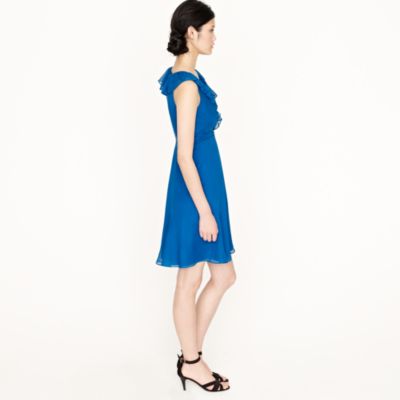 Petite Macie dress in silk chiffon