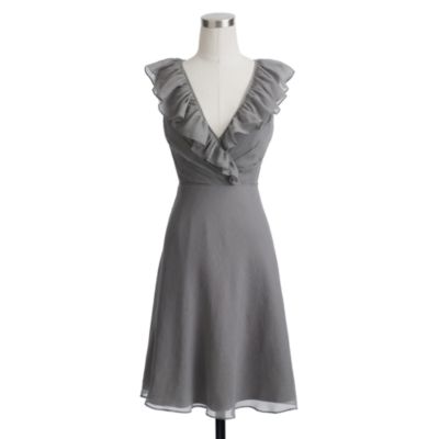 Macie dress in silk chiffon