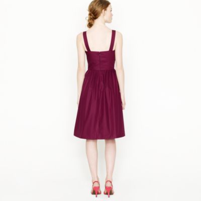 Sloane dress in cotton taffeta