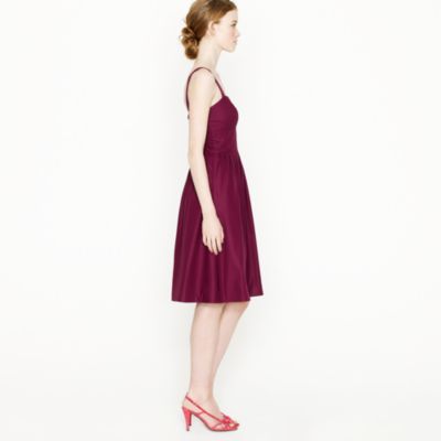 Sloane dress in cotton taffeta