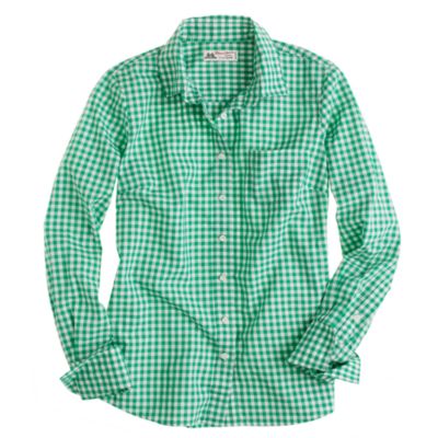 Thomas Mason&reg; for J.Crew Perfect shirt in gingham