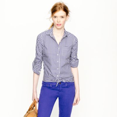 Thomas Mason&reg; for J.Crew Perfect shirt in gingham