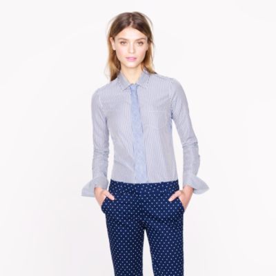 Thomas Mason&reg; for J.Crew perfect shirt in stripe