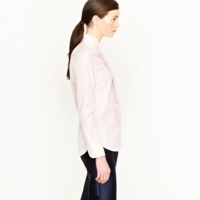 Thomas Mason&reg; fabric tuxedo shirt in stripe