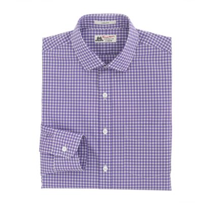 Thomas Mason&reg; for J.Crew Ludlow shirt in vivid grape check