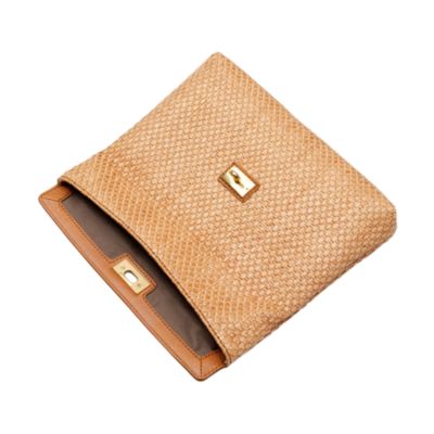 Brompton straw clutch