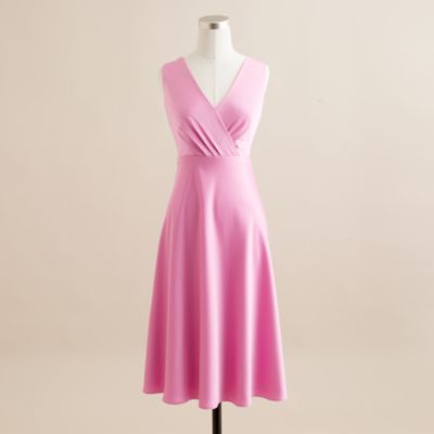 Petite Sophia dress in tricotine