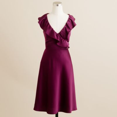 Rosalind dress in tricotine