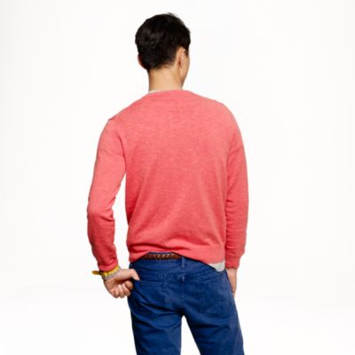Cotton V-neck sweater