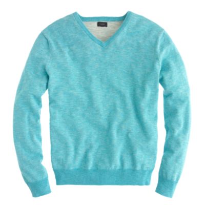 Cotton V-neck sweater