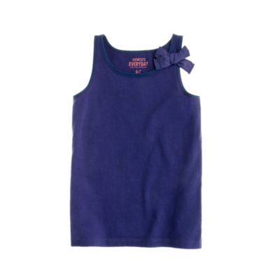 Girls' bow tank