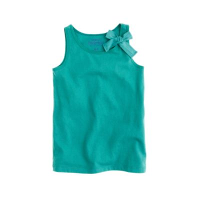 Girls' bow tank