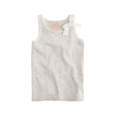 Girls' bow tank