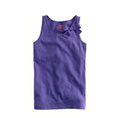 Girls' bow tank