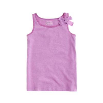 Girls' bow tank