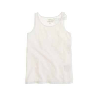 Girls' bow tank