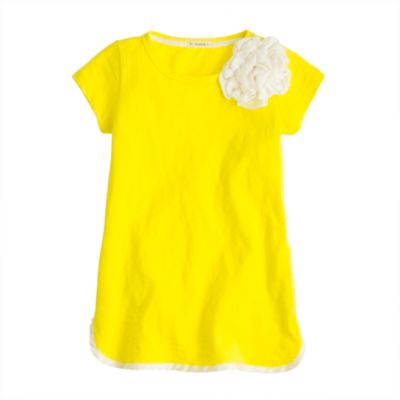 Girls' tea rose tunic