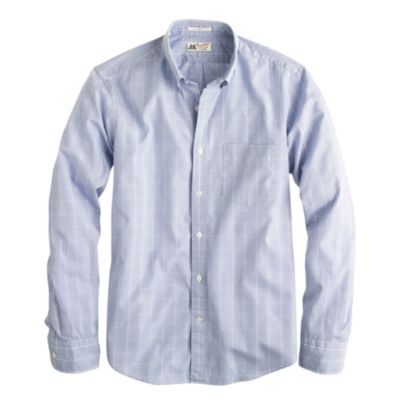 Slim Thomas Mason&reg; for J.Crew shirt in glen plaid