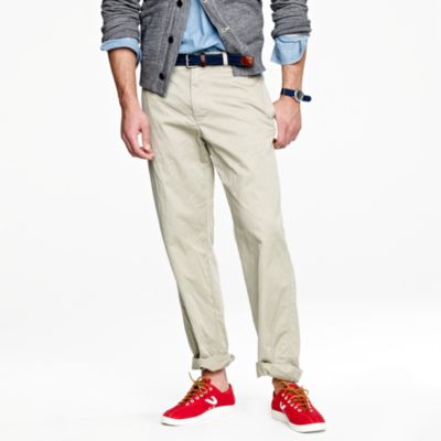 Broken-in chino in regular fit