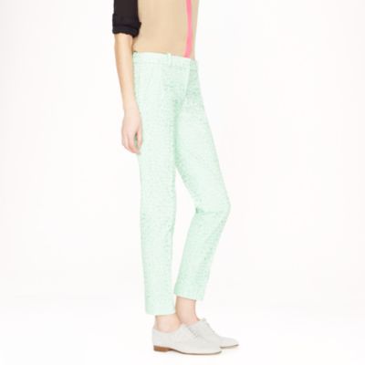 Caf&eacute; capri in pinwheel eyelet