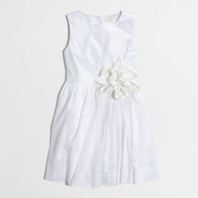 Factory girls' corsage party dress