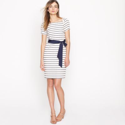 Collection puffection dress in stripe