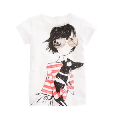 Girls' girl's best friend tee