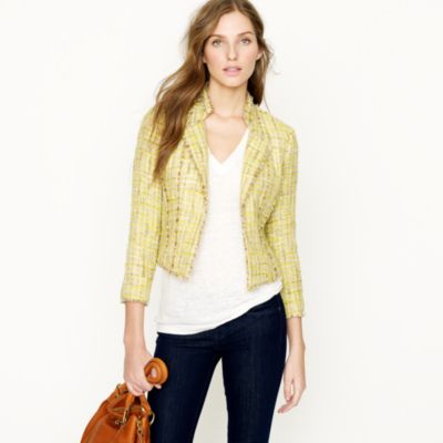 Canary tweed jacket