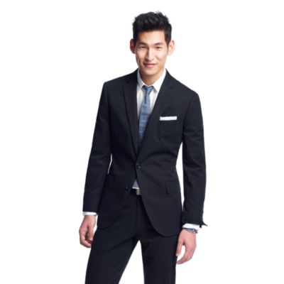 Ludlow suit jacket with double vent in Italian chino