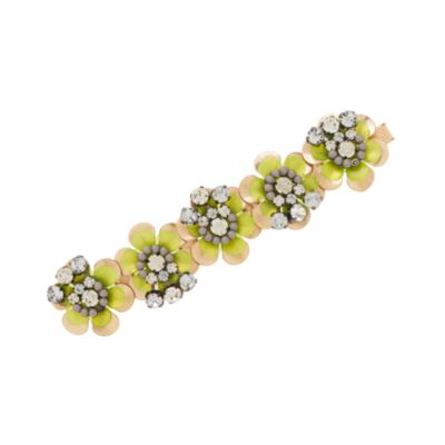 Neon flower bracelet