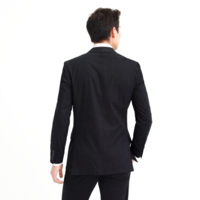 Ludlow tuxedo jacket with double vent in Italian chino