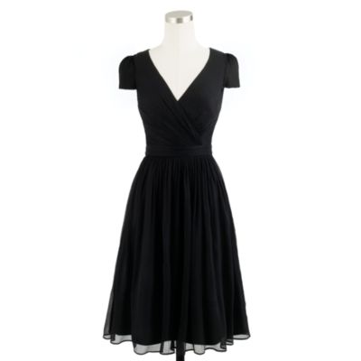 Mirabelle dress in silk chiffon